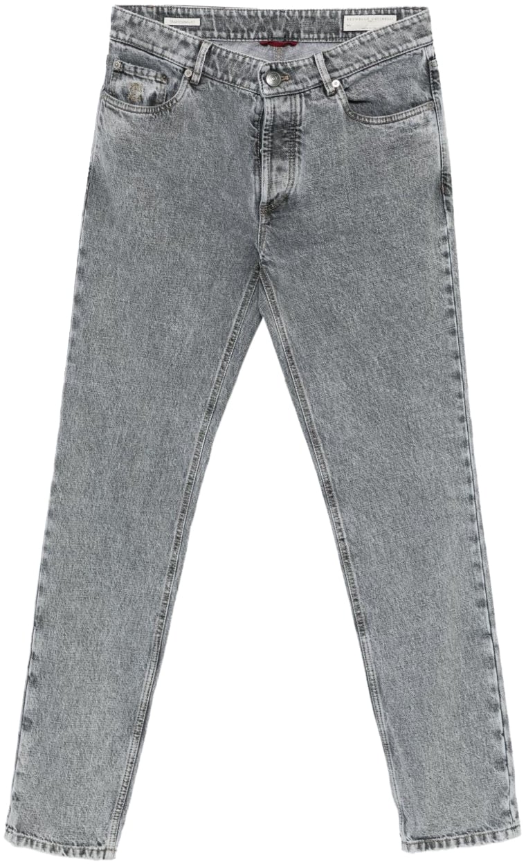 Brunello Cucinelli Jeans Grey Grijs