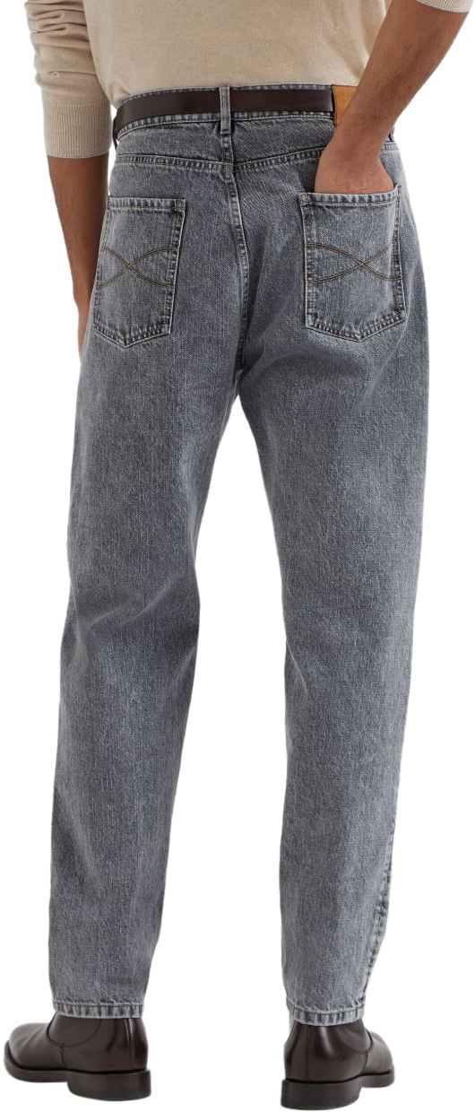 Brunello Cucinelli Trousers Grey Grijs