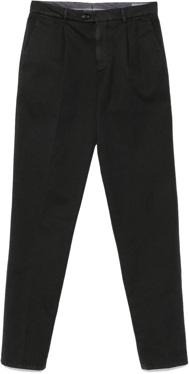 Brunello Cucinelli Trousers Black Zwart