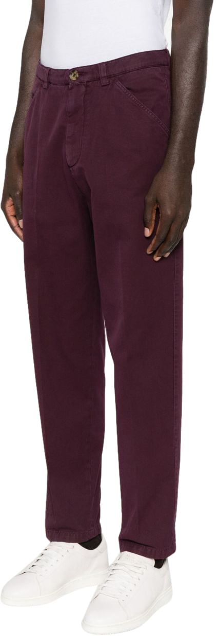 Brunello Cucinelli Trousers Purple Paars