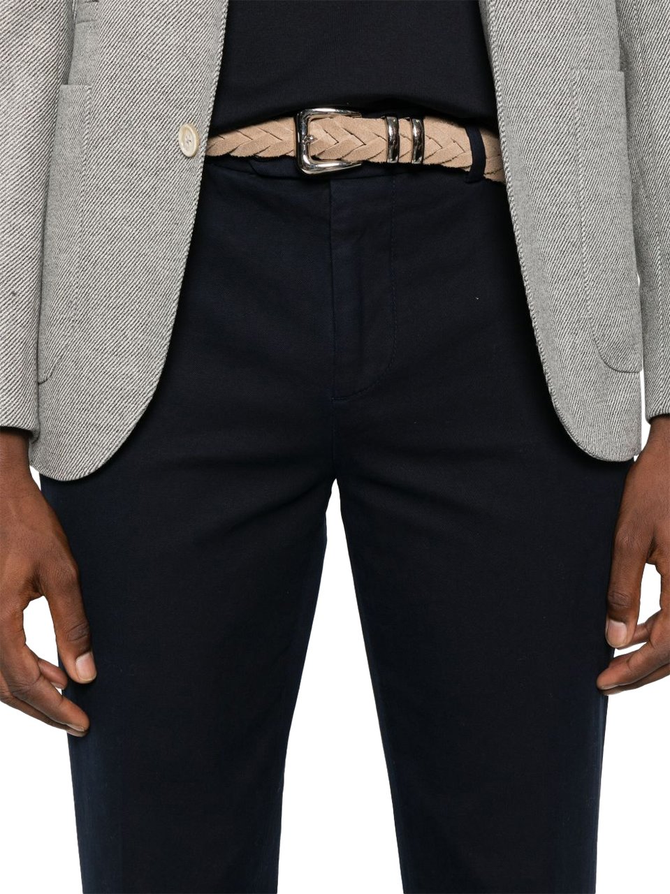 Brunello Cucinelli Trousers Blue Blauw