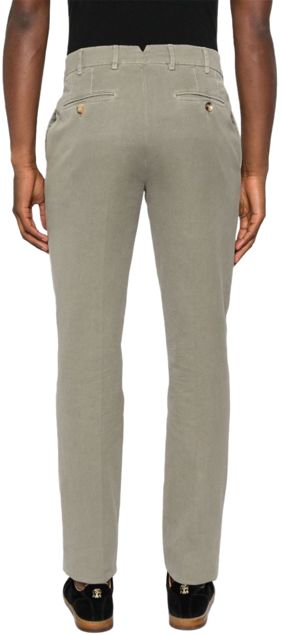 Brunello Cucinelli Trousers Green Groen