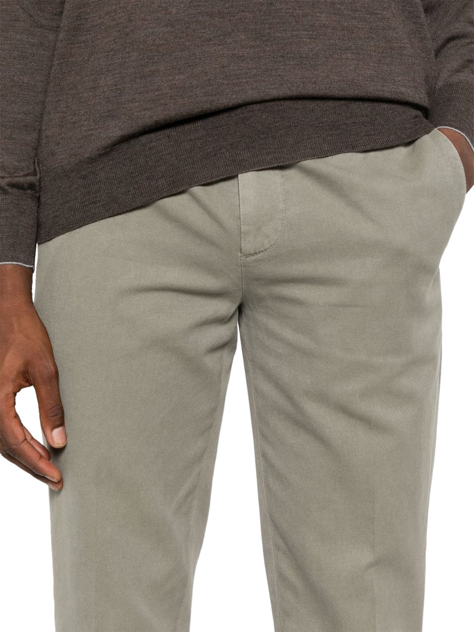 Brunello Cucinelli Trousers Green Groen