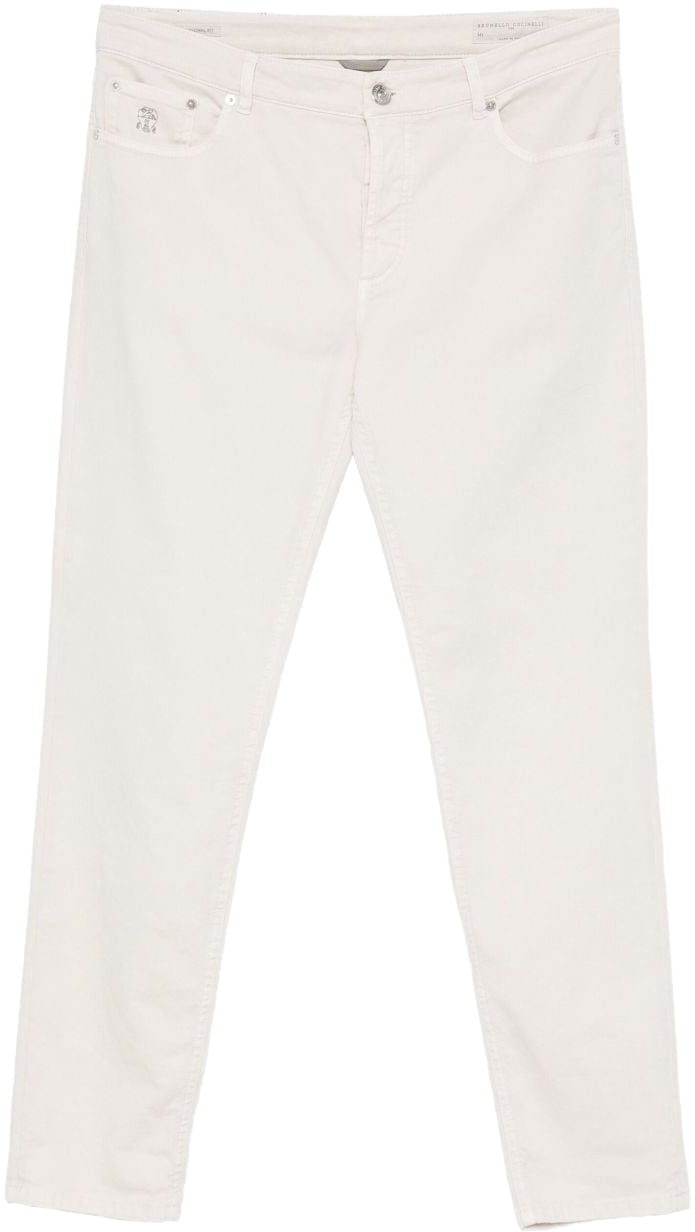 Brunello Cucinelli Trousers Grey Grijs