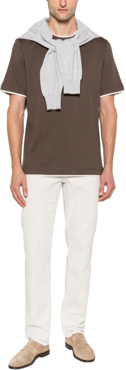 Brunello Cucinelli Trousers Grey Grijs