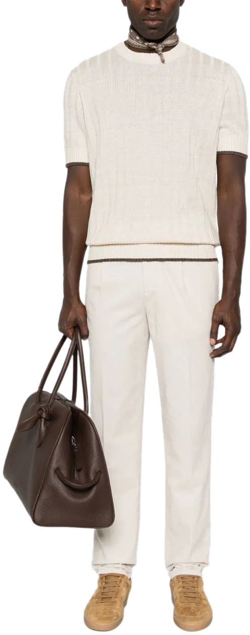 Brunello Cucinelli pantalone velluto tinto divers Divers