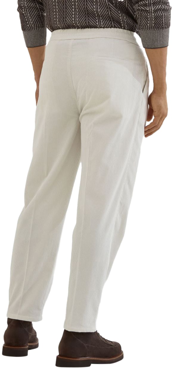 Brunello Cucinelli Trousers White Wit