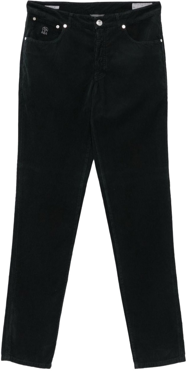 Brunello Cucinelli Trousers Black Zwart