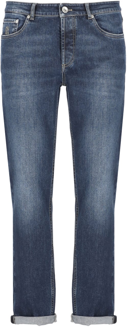 Brunello Cucinelli Jeans Blue Blauw
