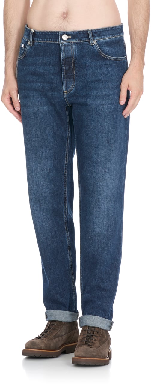Brunello Cucinelli Jeans Blue Blauw
