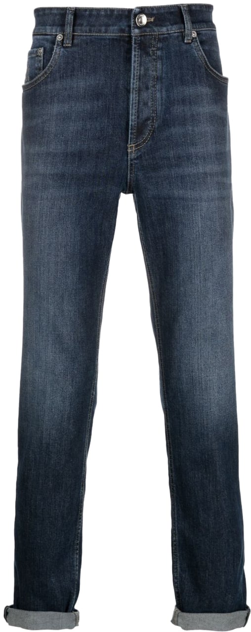 Brunello Cucinelli Jeans Blue Blauw