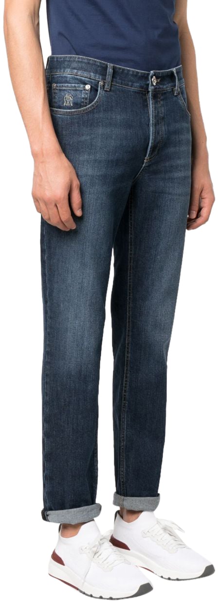 Brunello Cucinelli Jeans Blue Blauw