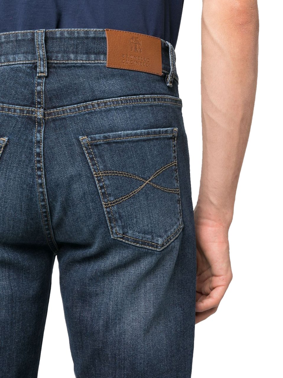 Brunello Cucinelli Jeans Blue Blauw