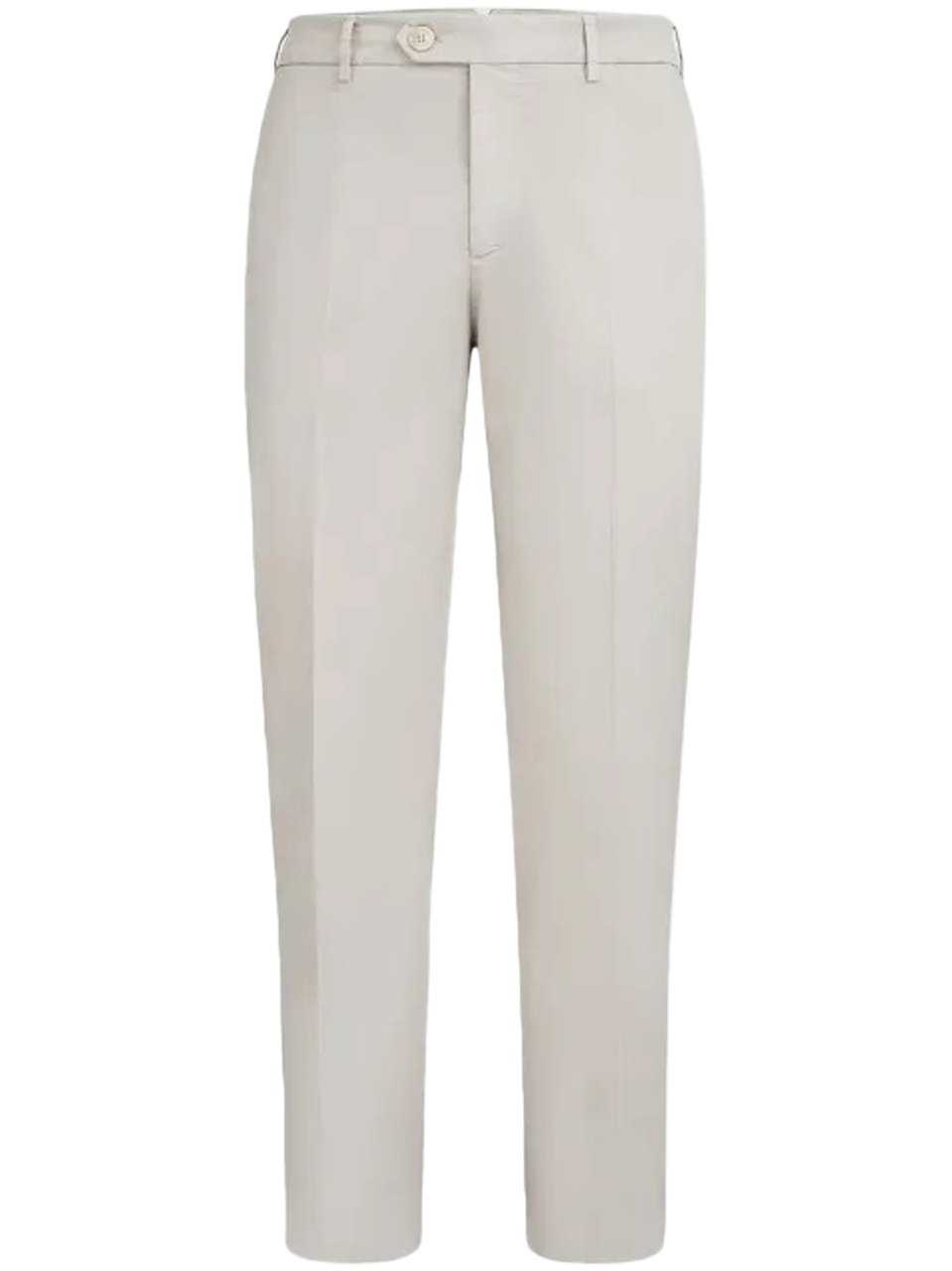 Brunello Cucinelli Tailored Trousers with Pressed Creases and Cuffed Hem Wit