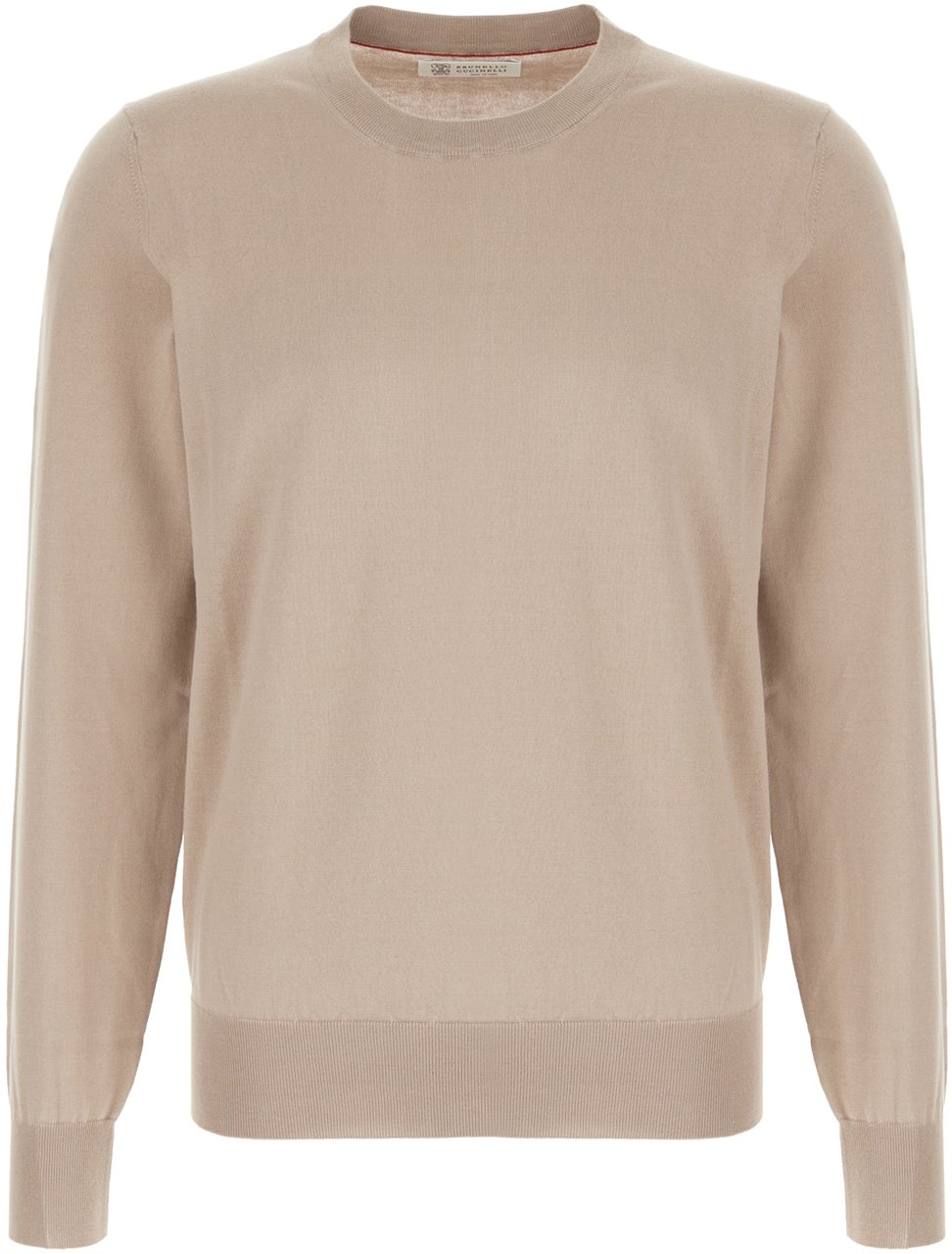 Brunello Cucinelli Brunello Cucinelli Cappuccino cotton sweater Bruin