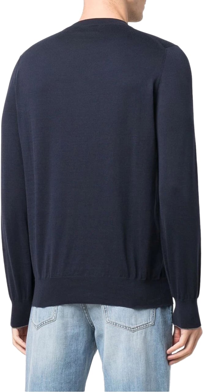 Brunello Cucinelli girocollo m/l darkgray Donkergrijs