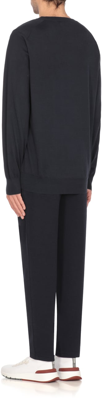 Brunello Cucinelli Sweaters Blue Blauw