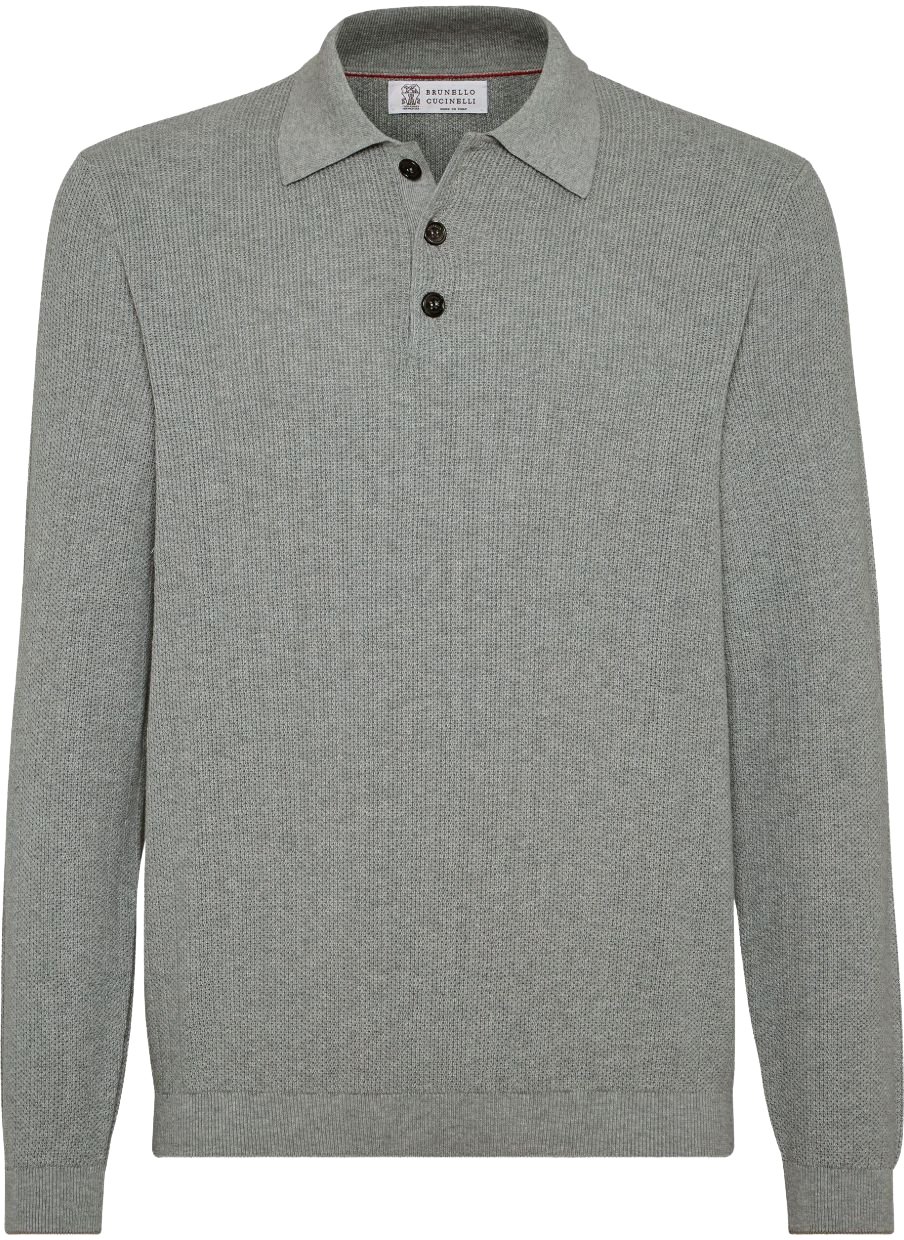 Brunello Cucinelli T-Shirts And Polos Light Grey Grijs