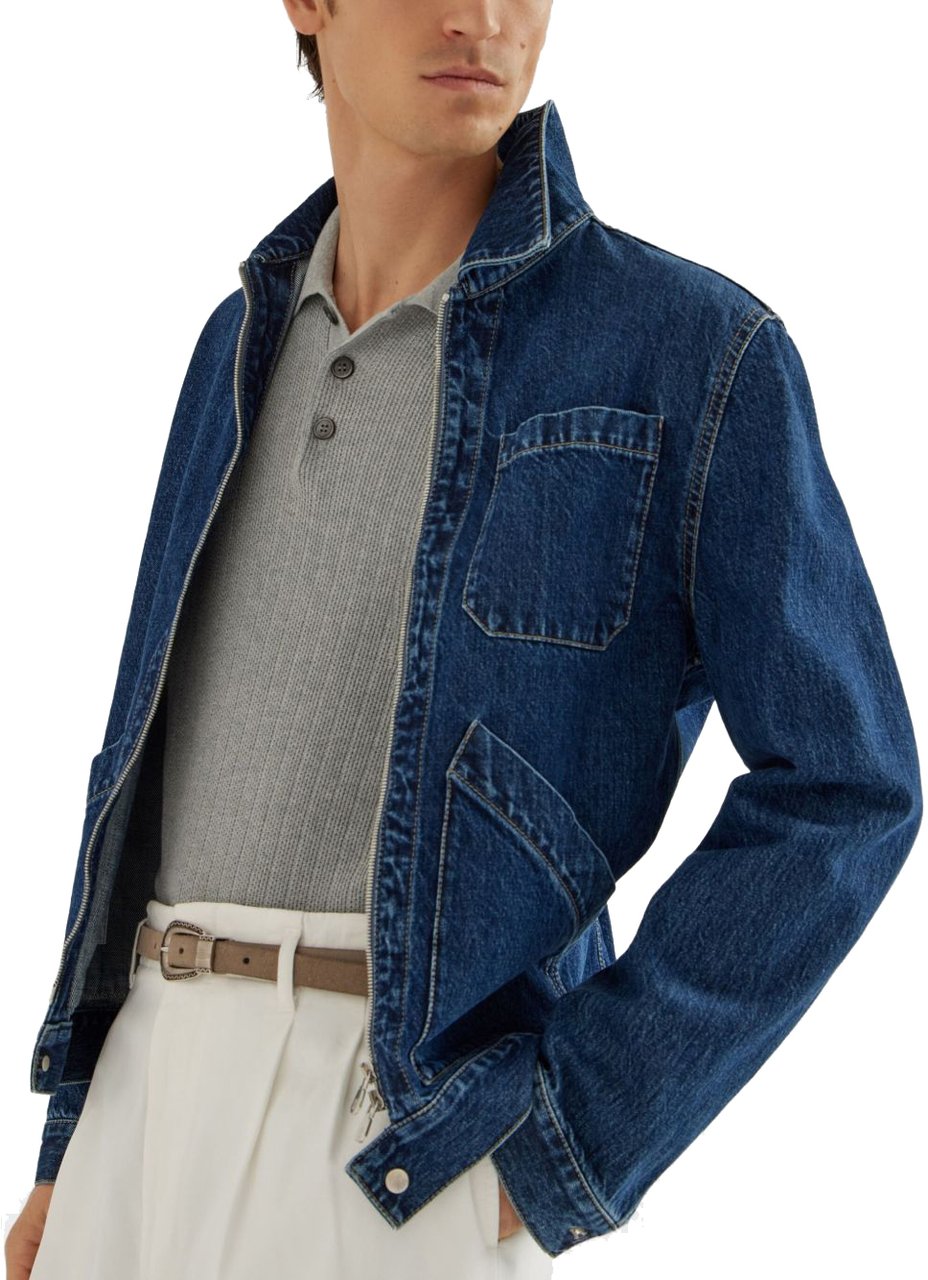 Brunello Cucinelli T-Shirts And Polos Light Grey Grijs