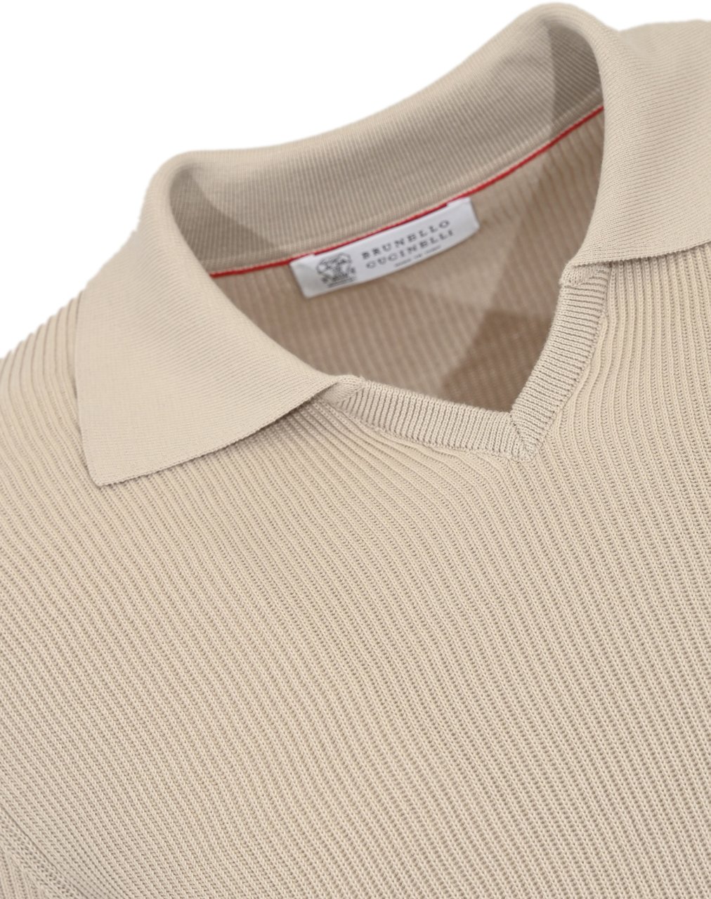 Brunello Cucinelli T-Shirts And Polos Juta+Panama Beige