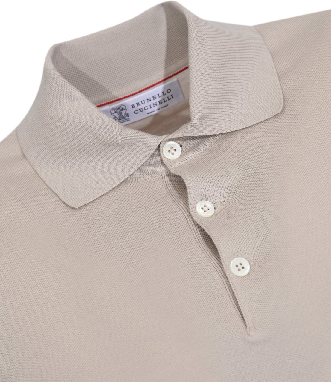 Brunello Cucinelli T-Shirts And Polos Juta+Panama Beige