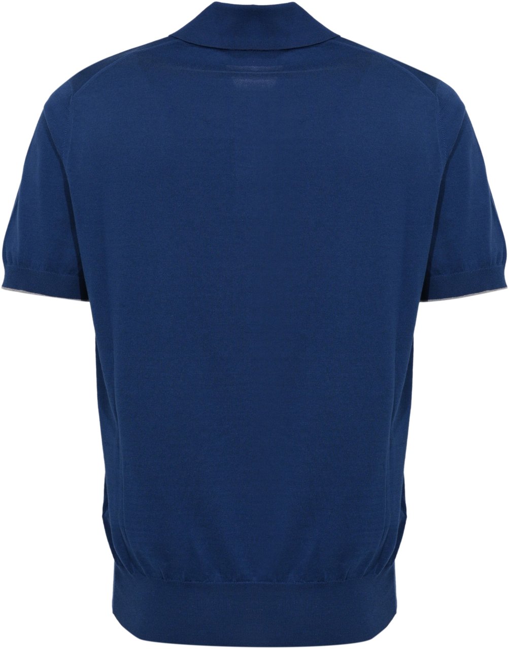 Brunello Cucinelli T-Shirts And Polos Avio+Grigio Chiaro Blauw