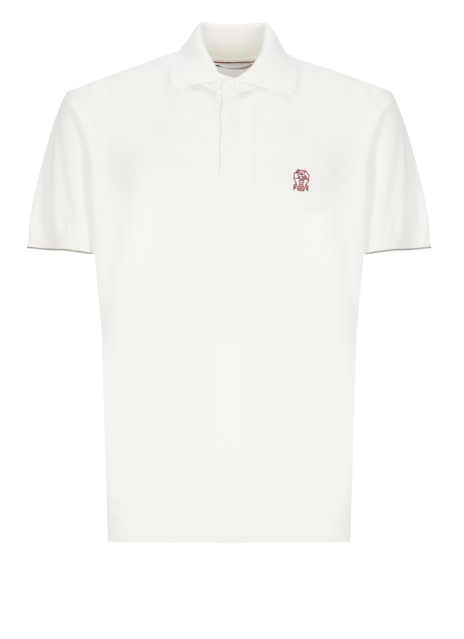 Brunello Cucinelli T-Shirts And Polos White Wit