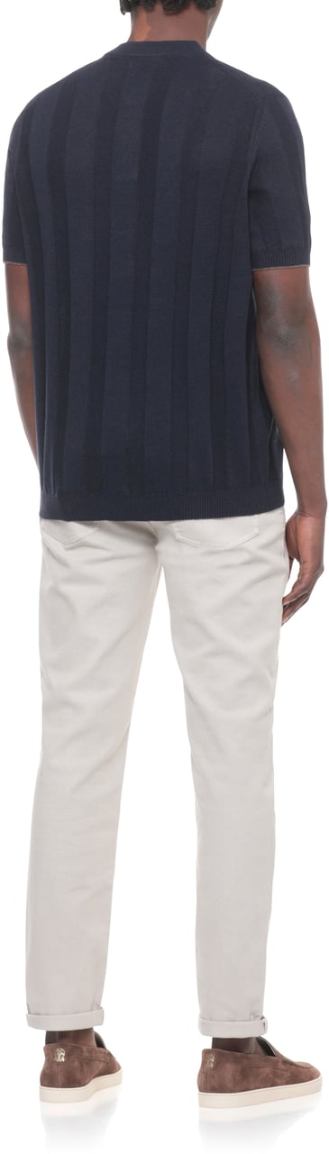 Brunello Cucinelli T-Shirts And Polos Mmarrone Navy