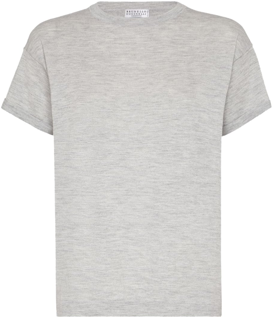Brunello Cucinelli T-Shirts And Polos Light Grey Grijs