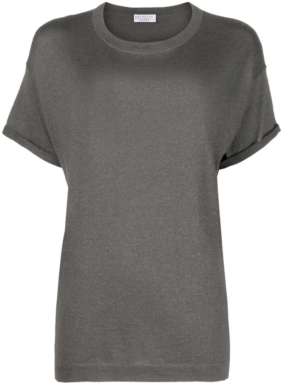 Brunello Cucinelli T-Shirts And Polos Grey Grijs
