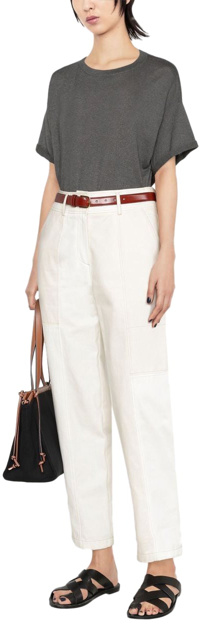 Brunello Cucinelli T-Shirts And Polos Grey Grijs