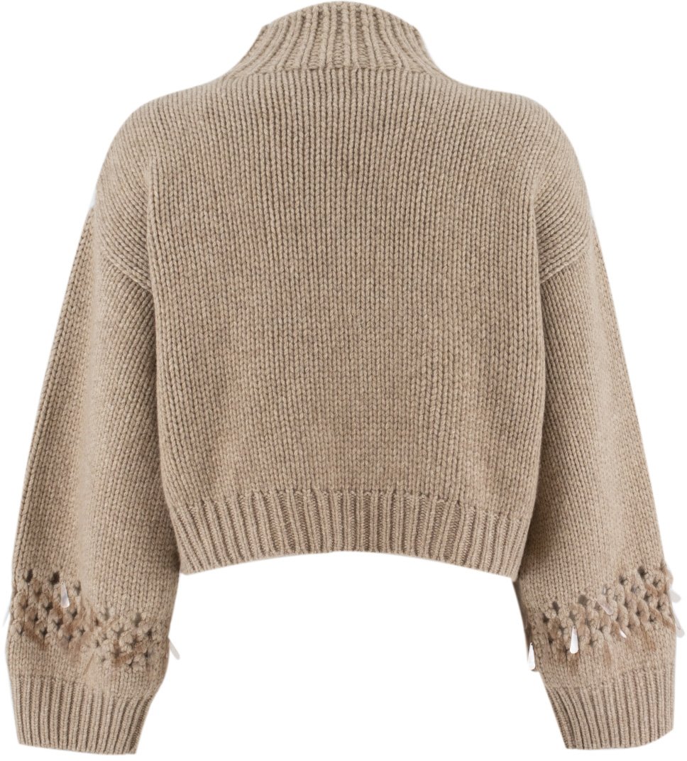 Brunello Cucinelli Wool jumper Bruin
