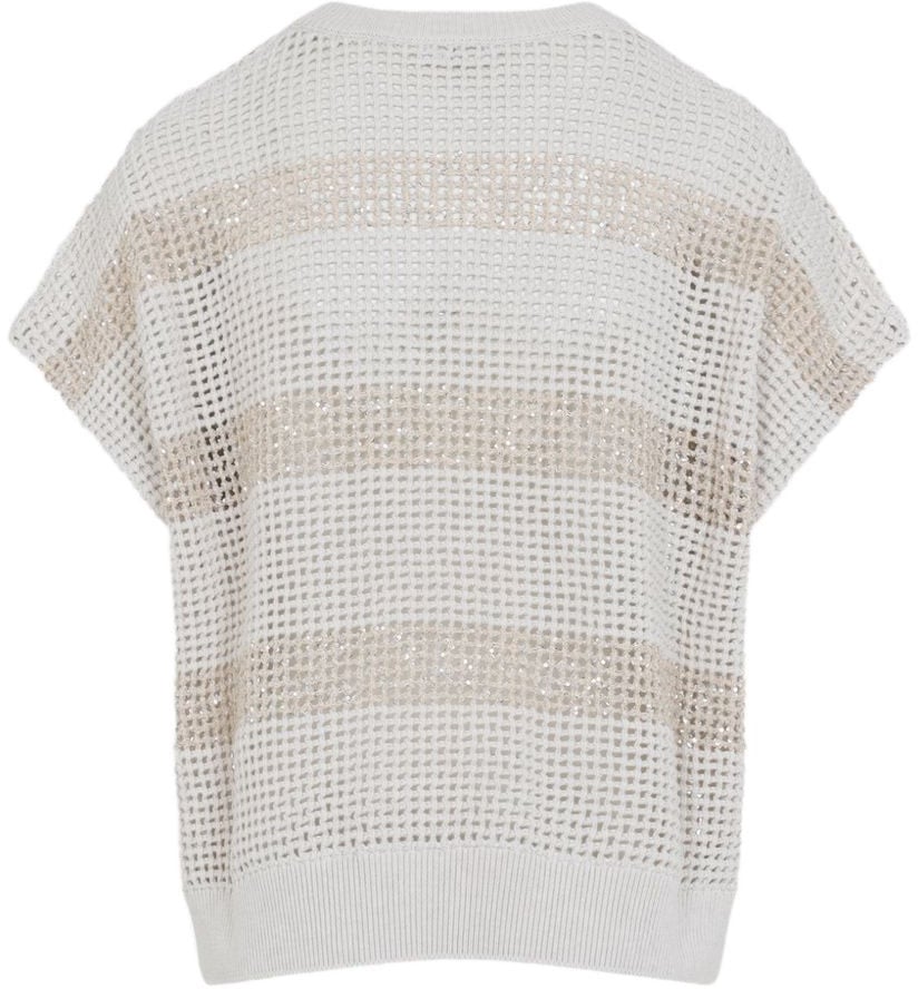 Brunello Cucinelli Sweaters White Wit