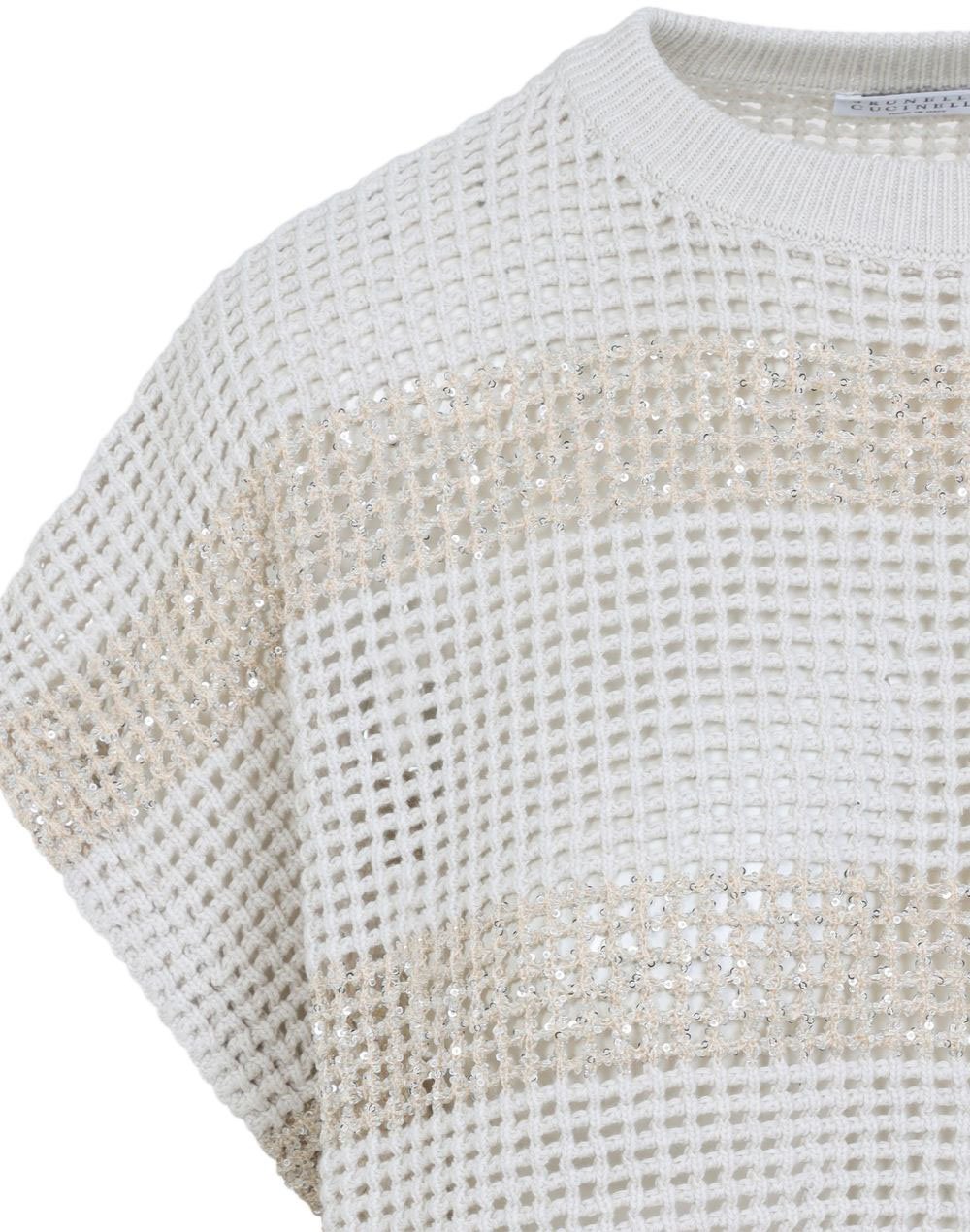 Brunello Cucinelli Sweaters White Wit