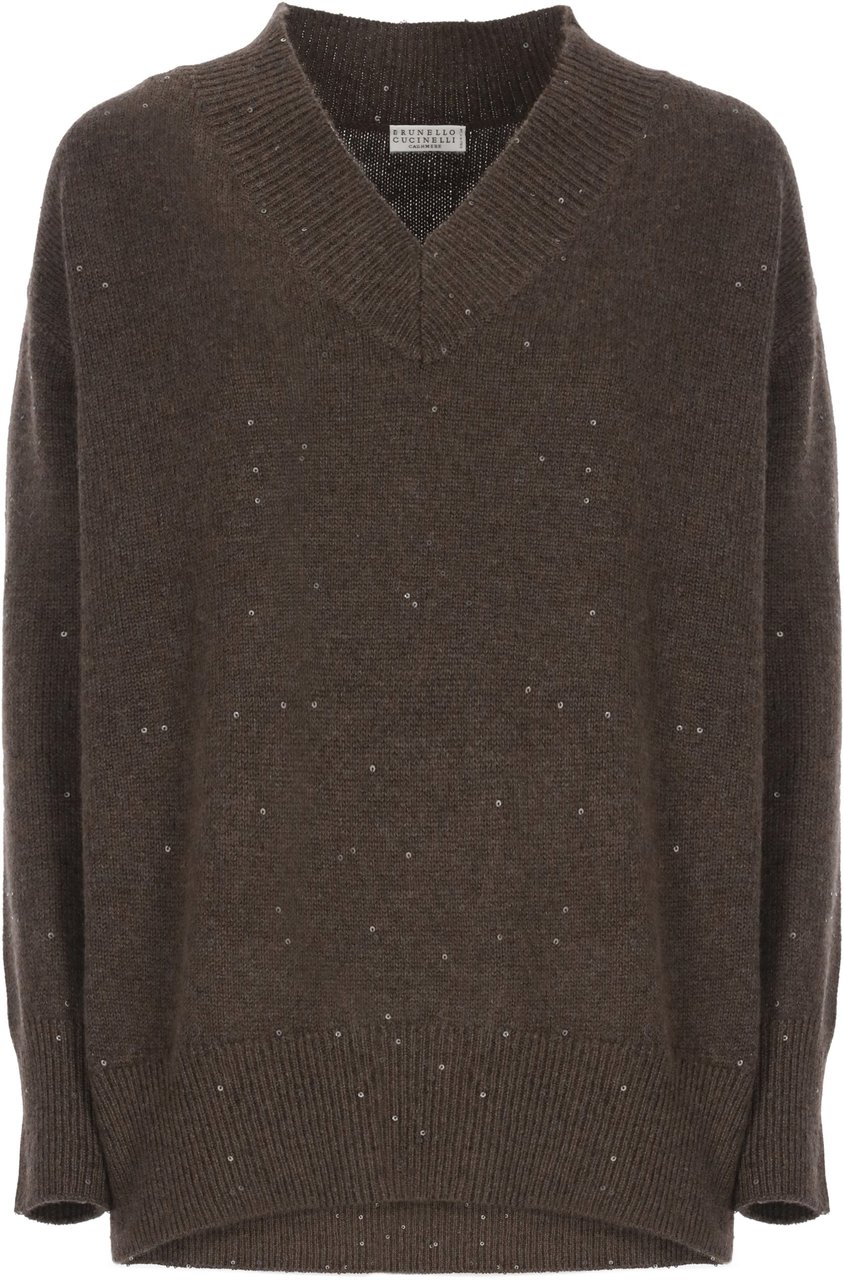 Brunello Cucinelli Sweaters Brown Bruin