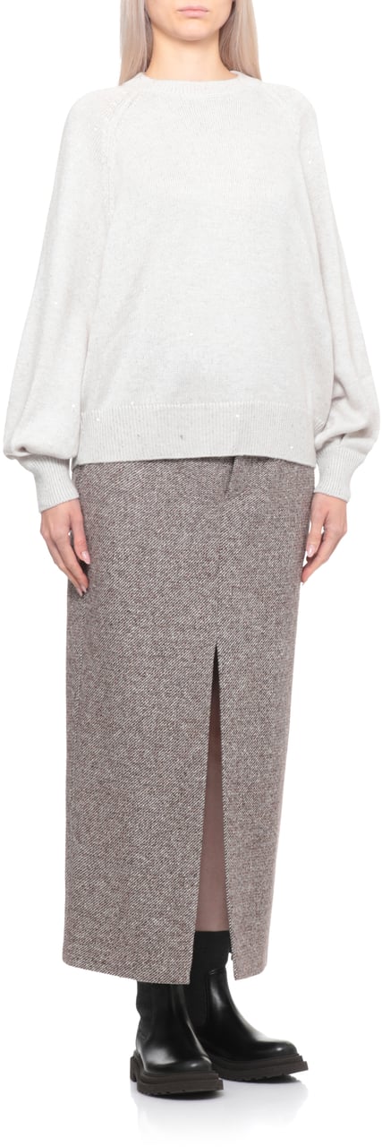 Brunello Cucinelli Sweaters Grey Grijs