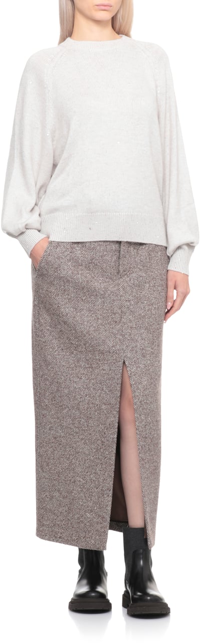 Brunello Cucinelli Sweaters Grey Grijs