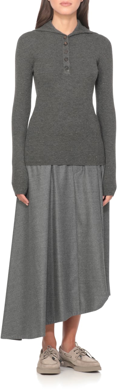 Brunello Cucinelli Sweaters Grey Grijs