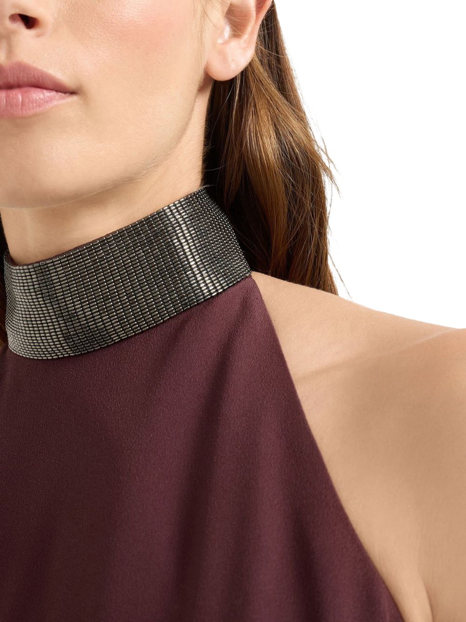 Brunello Cucinelli Dresses Bordeaux Rood