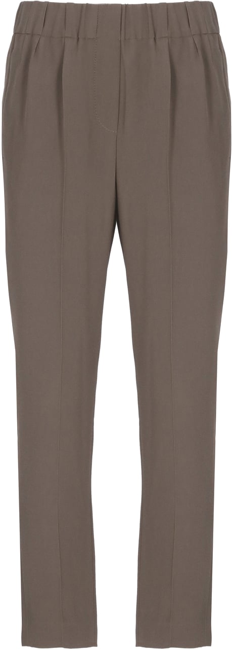 Brunello Cucinelli Trousers Brown Bruin