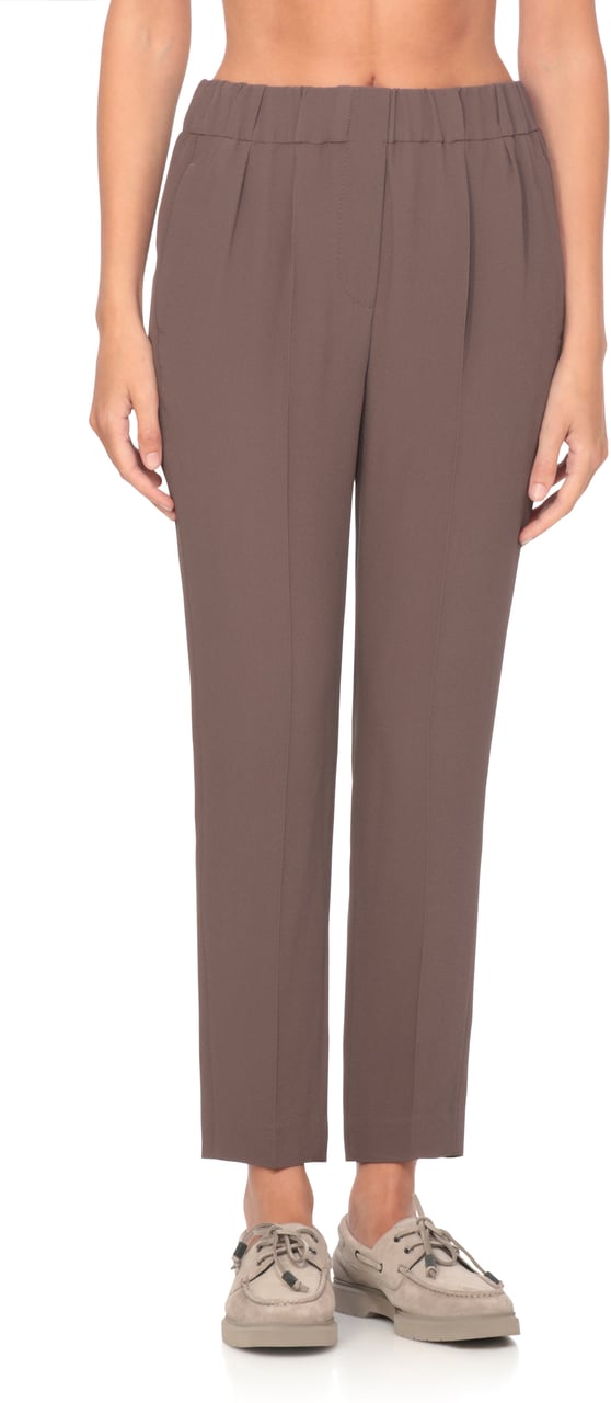 Brunello Cucinelli Trousers Brown Bruin