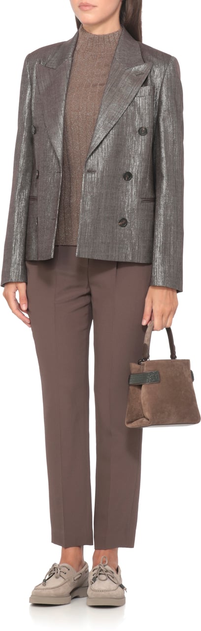 Brunello Cucinelli Trousers Brown Bruin