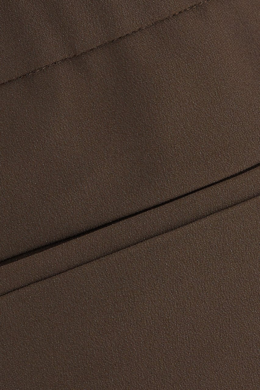 Brunello Cucinelli Brunello Cucinelli Brown acetate blend pants Bruin