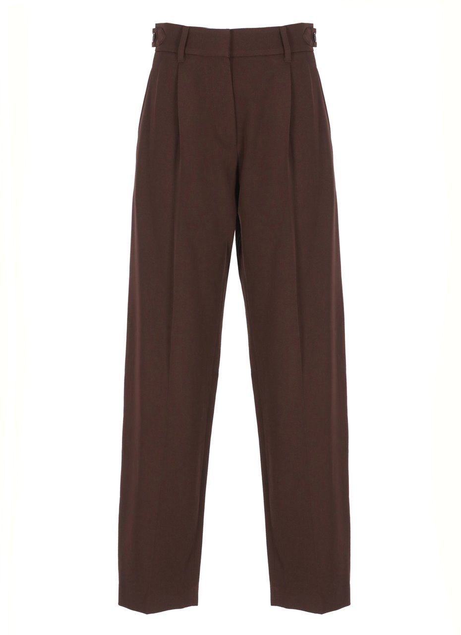 Brunello Cucinelli Trousers Purple Paars