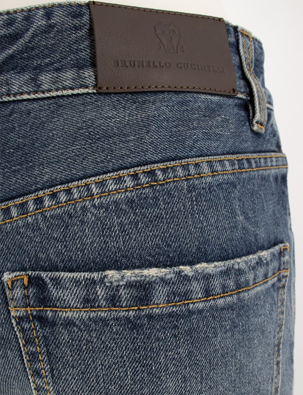 Brunello Cucinelli Denim trousers Blauw