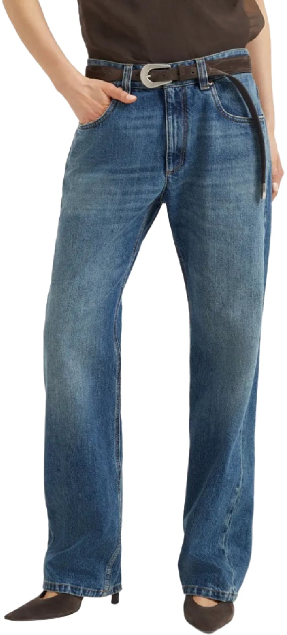 Brunello Cucinelli pantalone denim divers Divers