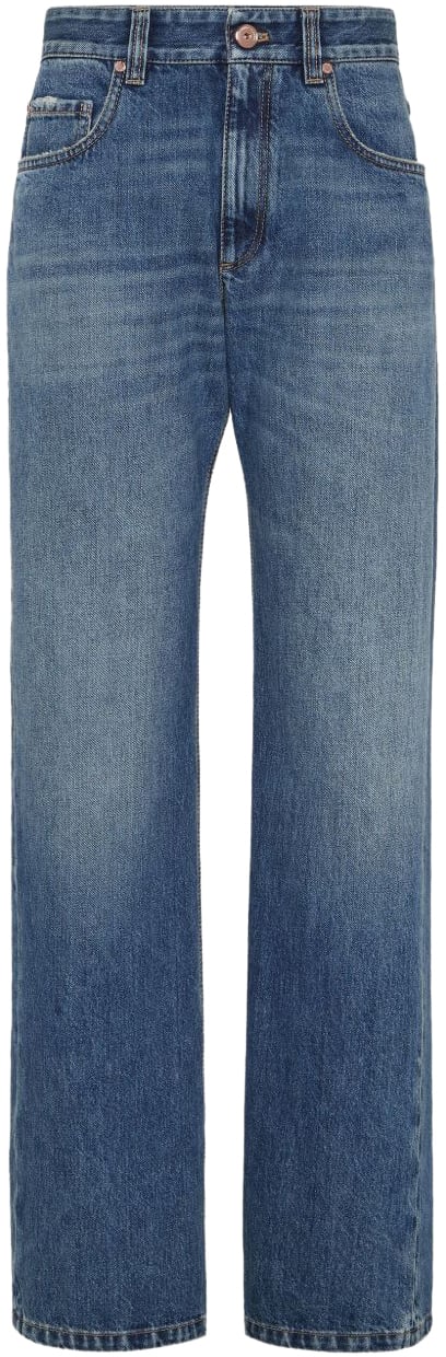 Brunello Cucinelli Jeans Blue Blauw