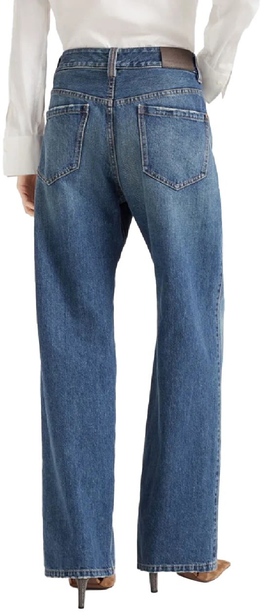 Brunello Cucinelli pantalone denim divers Divers