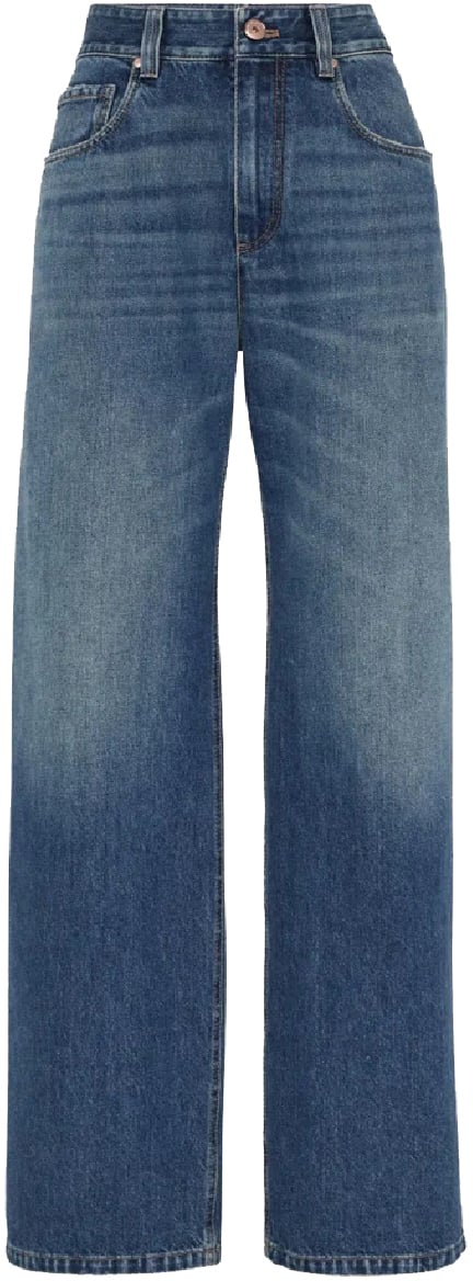 Brunello Cucinelli pantalone denim divers Divers