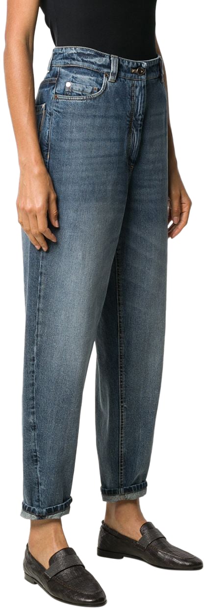 Brunello Cucinelli Jeans Blue Blauw